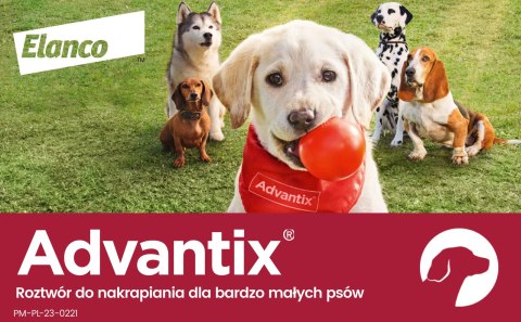 Bayer Advantix Krople Na Kleszcze I Pchły 0,4ml Bayer