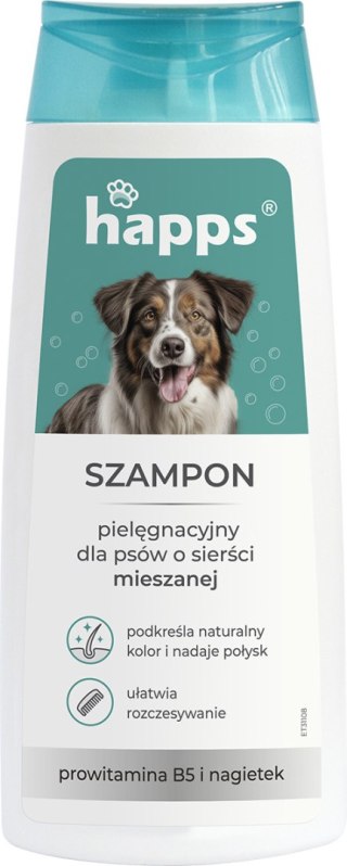 Bros Happs Szampon Pielęgnacyjny Dla Psów O Sierści Mieszanej 200ml Bros Sp z o.o.