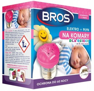 Bros Płyn Do Elektro Na Komary Dla Dzieci Od 1 Roku Życia 40ml Bros Sp z o.o.
