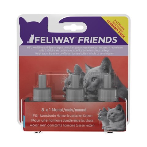 Ceva Animal Health Polska Sp. Z O.o Feliway Friends Wkład Dyfuzora 3x48ml Ceva Animal Health Polska Sp. z o.o.