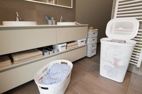 Curver Infinity Kosz Na Bieliznę Biały 60l Curver