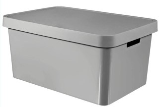 Curver Infinity Pojemnik Z Przykrywką Szary 45l Curver