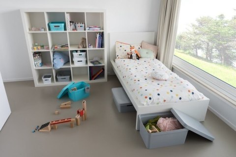 Curver Infinity Pojemnik Z Przykrywką Szary 45l Curver