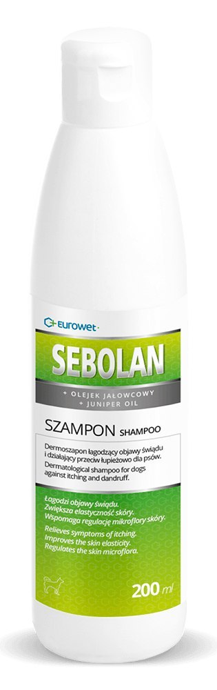 Eurowet Szampon Sebolan 200ml Eurowet