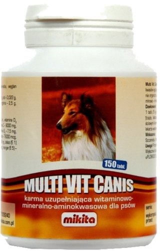 Mikita Multi Vit Canis 150 Tabletek Mikita