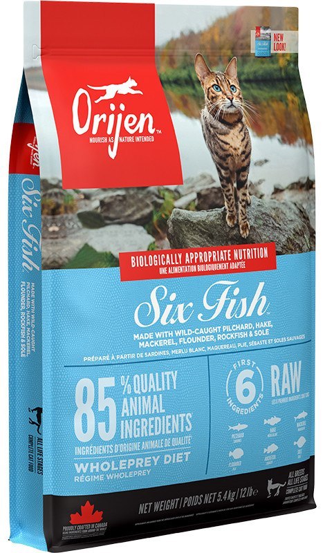 Orijen Six Fish Cat 5,4kg Orijen
