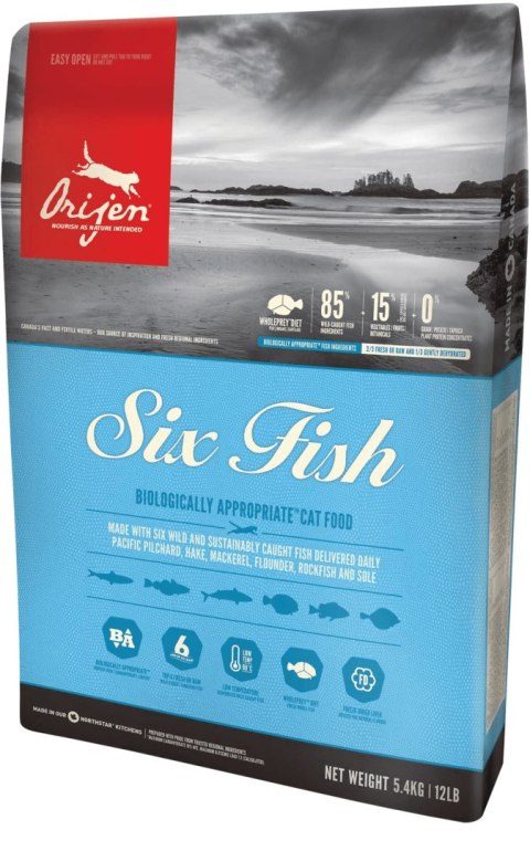 Orijen Six Fish Cat 5,4kg Orijen