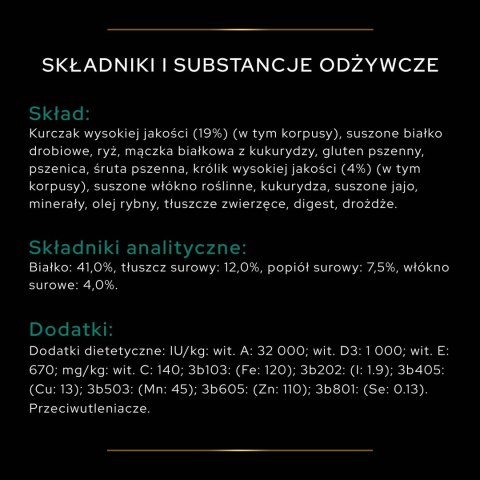 PURINA Pro Plan Sterilised Adult Królik 10kg Purina Pro Plan