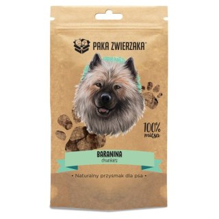 Paka Zwierzaka Chunkies 100% Baranina 80g Paka Zwierzaka