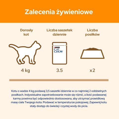 Purina Cat Chow Adult Jagnięcina I Zielona Fasolka 85g Purina Cat Chow