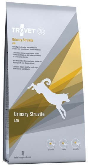 TROVET ASD Urinary Struvite Dla Psa 12,5kg Trovet