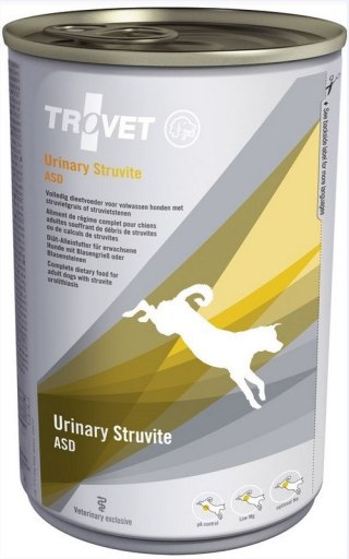 TROVET ASD Urinary Struvite Dla Psa Puszka 400g Trovet