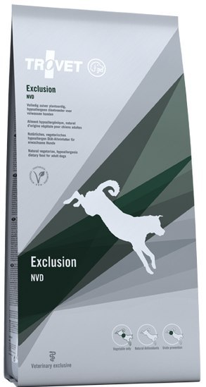 TROVET NVD Exclusion Dla Psa 12,5kg Trovet