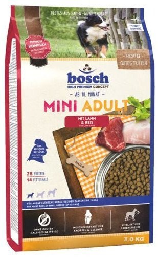 BOSCH Adult Mini Lamb & Rice 3kg Bosch