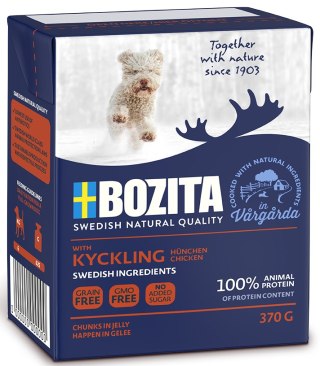 BOZITA Dog Junior Delikatny Kurczak W Galarecie 370g Bozita