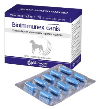 Biowet Bioimmunex Canis 40 Kapsułek Biowet