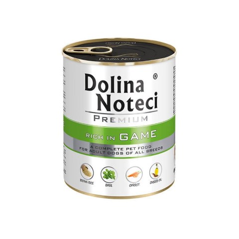 Dolina Noteci Premium Bogata W Dziczyznę 800g Dolina Noteci