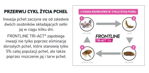 FRONTLINE Tri-Act Dla Psów 3x1ml Frontline (Boehringer Ingelheim)