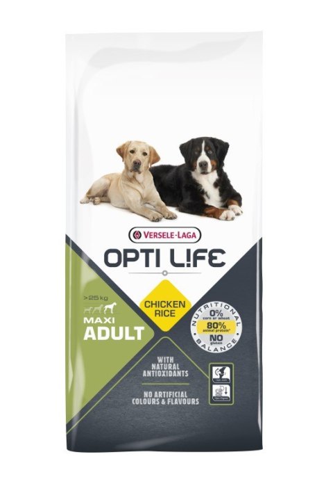 Versele-Laga Opti Life Adult Maxi Kurczak Z Ryżem 12,5kg Versele-Laga