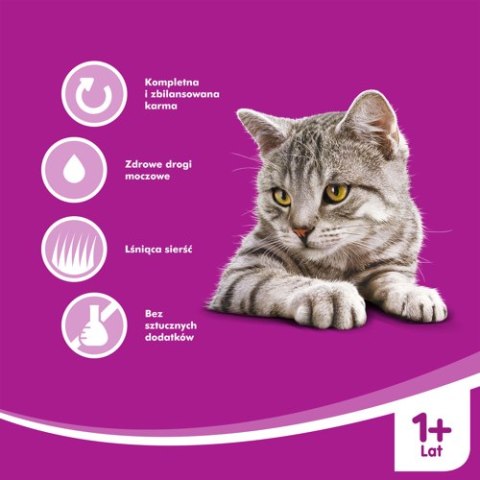 WHISKAS Mokra Karma Dla Kota 1+ Z Tuńczykiem W Galaretce 400g Whiskas