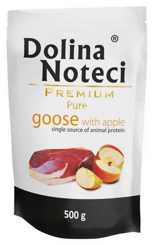 Dolina Noteci Premium Pure Gęś Z Jabłkiem 500g Dolina Noteci