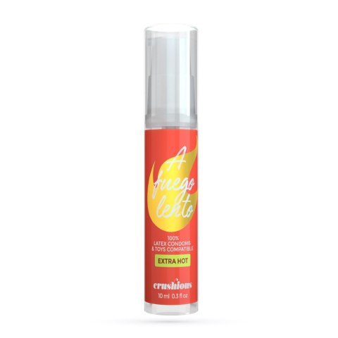CRUSHIOUS A FUEGO LENTO HEAT EFFECT LUBRICANT GEL 10ML Crushious