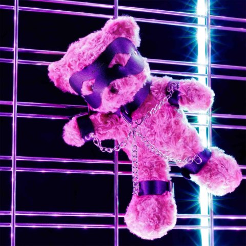 CRUSHIOUS CRUSHITO BONDAGE TEDDY BEAR BLACK 31CM Crushious
