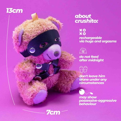 CRUSHIOUS CRUSHITO HARNESS BEAR KEYRING Crushious