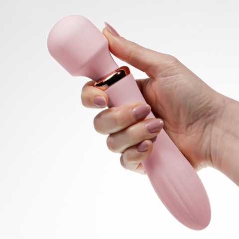 CRUSHIOUS DUAL MASSAGE WAND JINX ROSE WIN Crushious