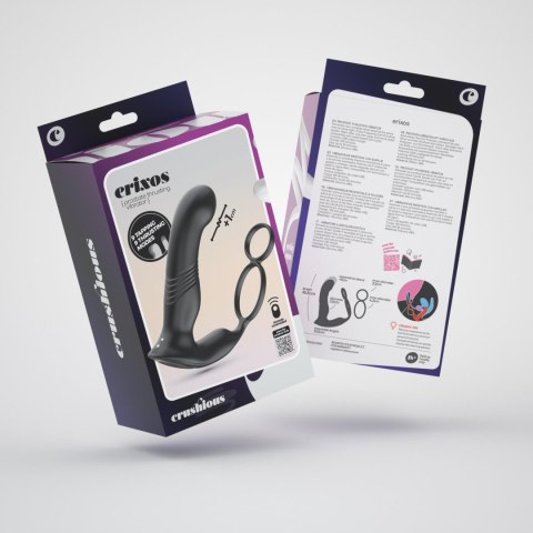 CRUSHIOUS ERIXOS PROSTATE VIBRATOR WITH REMOTE CONTROL Crushious