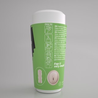 CRUSHIOUS FAPPUCINO CREAMY PUSS PORTABLE VAGINAL MASTURBATOR Crushious
