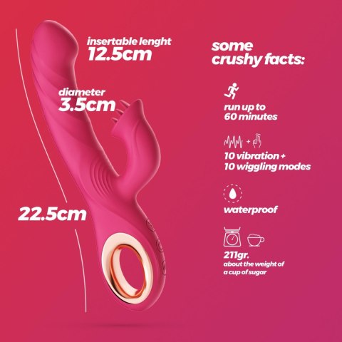CRUSHIOUS MIRENCA WIGGLE RABBIT VIBRATOR Crushious
