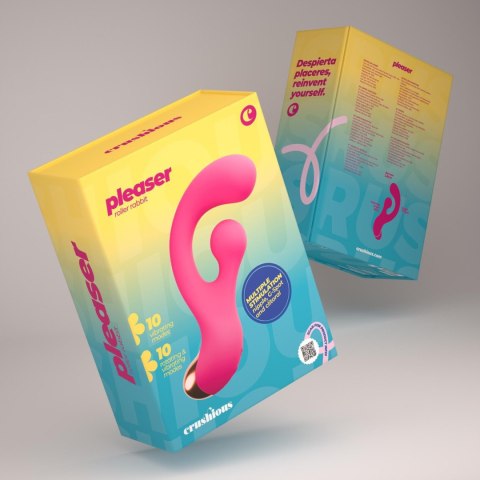 CRUSHIOUS PLEASER VIBRATOR WITH ROTATING STIMULATION Crushious