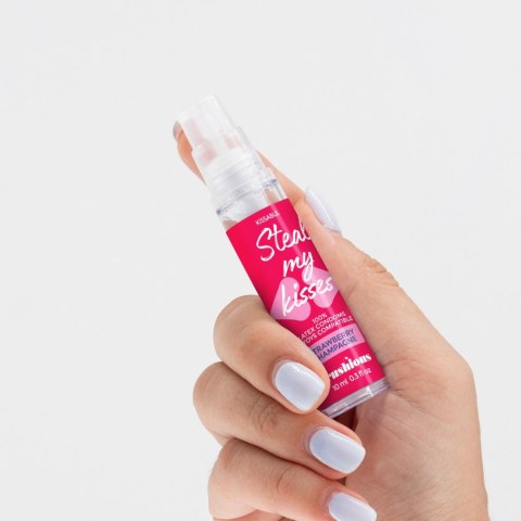 CRUSHIOUS STEAL MY KISSES STRAWBERRY CHAMPAGNE FLAVOUR LUBRICANT GEL 10ML Crushious