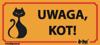 Dingo Tabliczka Ostrzegawcza "Uwaga Kot" Dingo