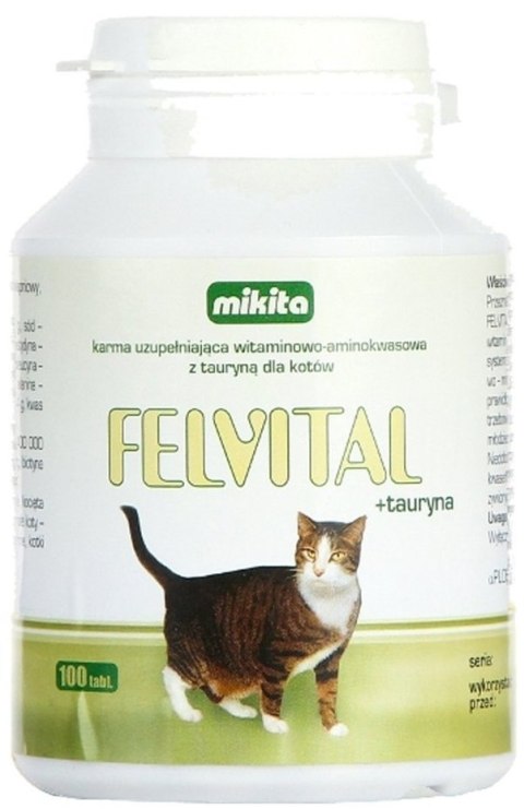 Mikita Felvital + Tauryna 100 Tabletek Mikita