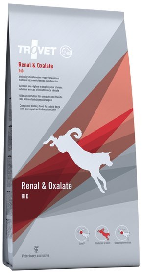 TROVET RID Renal & Oxalate Dla Psa 3kg Trovet
