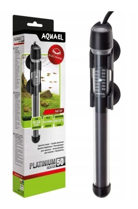 AQUAEL Grzałka Szklana Platinium 50W AQUA EL