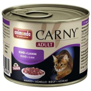 Animonda Cat Carny Adult Wołowina I Jagnięcina 200g Animonda