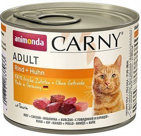 Animonda Cat Carny Adult Wołowina I Kurczak 200g Animonda
