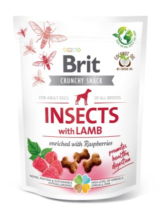 Brit Care Dog Crunchy Cracker Insects Rich In Lamb 200g Brit