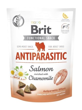 Brit Care Dog Functional Snack Antiparastic Salmon 150g Brit