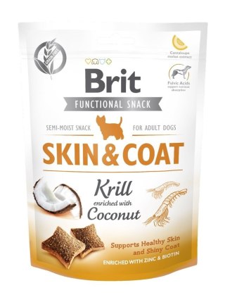 Brit Care Dog Functional Snack Skin&Coat Krill 150g Brit
