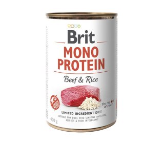 Brit Mono Protein Beef & Brown Rice 400g Brit