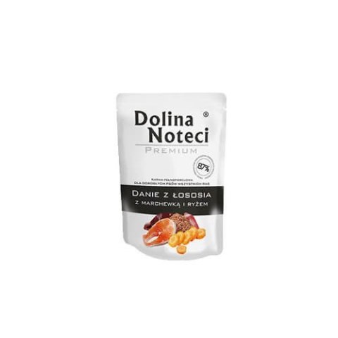 Dolina Noteci Premium Danie Z Łososia Z Marchewką I Ryżem 300g Dolina Noteci