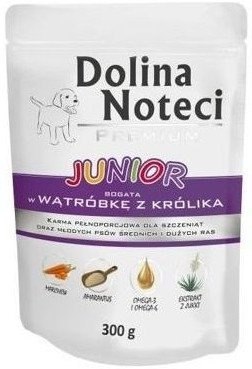 Dolina Noteci Premium Junior Bogata W Wątróbkę Z Królika 300g Dolina Noteci