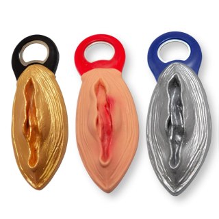 Kinky Pleasure - DS014 - Pussy Bottle Opener - Quirky and Fun Tool -Gold Kinky Pleasure