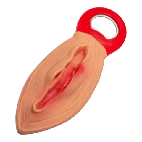 Kinky Pleasure - DS014 - Pussy Bottle Opener - Quirky and Fun Tool -Gold Kinky Pleasure