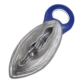Kinky Pleasure - DS014 - Pussy Bottle Opener - Quirky and Fun Tool -Silver Kinky Pleasure