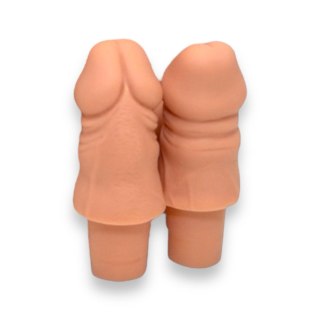 Kinky Pleasure - DS021 - Penis Wine Bottle Stopper - Fun and Functional -White Kinky Pleasure